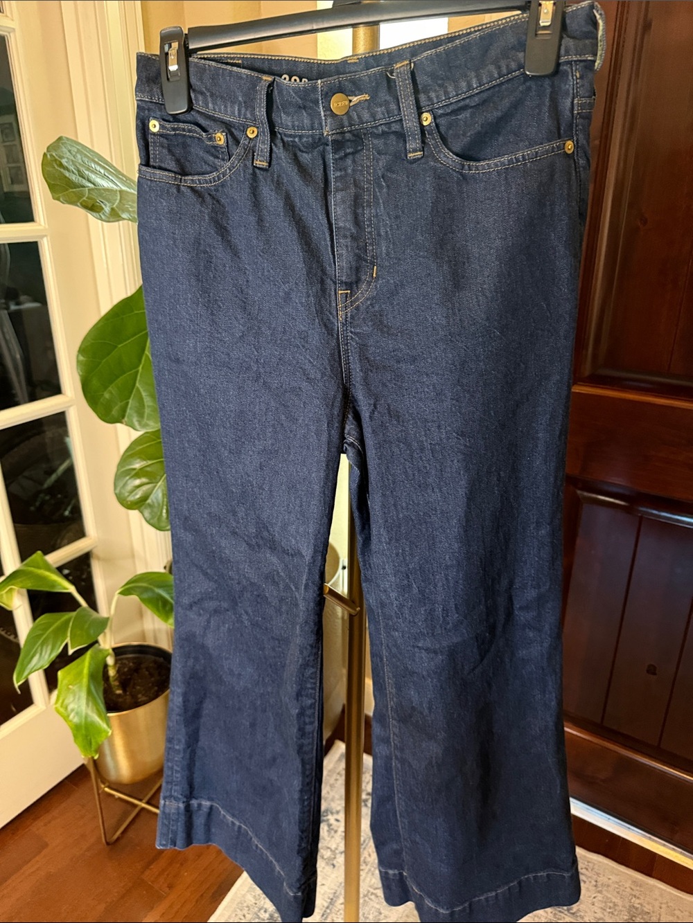 J Crew RE-96-IDG ‘96 Denim Trouser 39896 Style #CC564 Size 29P